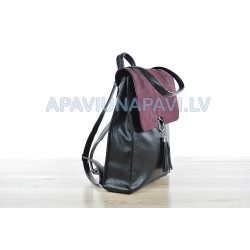 Женский рюкзак черного цвета Купить cумку в интернете со скидкой