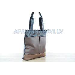 Женская сумка коричневого цвета из веганской искусственной кожи Купить