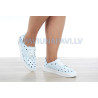 Sieviešu kurpes no ādas Loretta Vitale gaiši zilā krāsā | Nopirkt